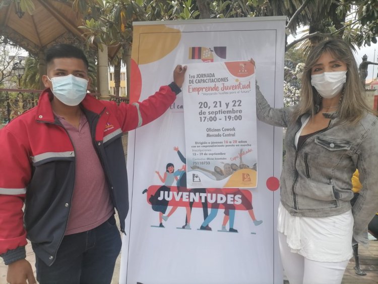 Alcaldía de Tarija lanza capacitación gratuita para jóvenes emprendedores de 16 a 28 años