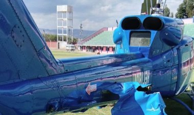 Evo se salva de un percance en helicóptero; viajaba con Loza y Cronenbold