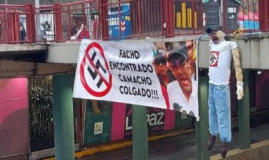 «Facho encontrado, Camacho colgado»: La Paz amanece con muñecos colgados y amenazas