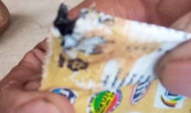 Un niño encuentra un roedor en su ración líquida de desayuno escolar