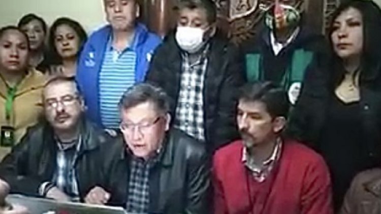 Cívicos anuncian marcha contra el Gobierno para el 10 de octubre y paro nacional para el 11