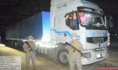 Incautan más de 200 sacos de Arroz y 630 sacos de Azúcar, en Bermejo