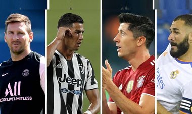 Messi, Cristiano, Lewandowski y Benzema los candidatos a recibir el Balón de Oro