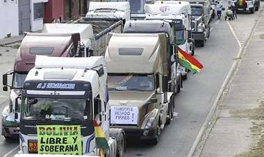 Transporte pesado advierte con reactivar protestas si hay detenidos por la abrogación de la Ley 1386
