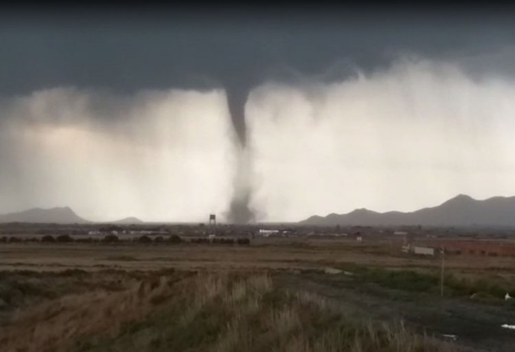 Un tornado destruye varias viviendas en el municipio de Laja