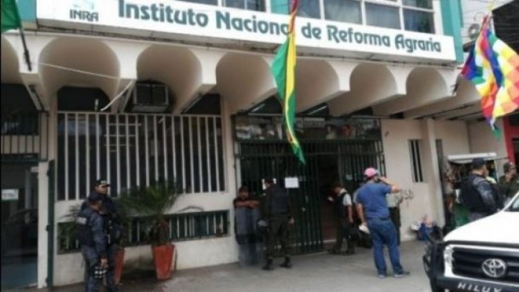 La Felcc investiga el robo de computadoras y documentos del INRA Santa Cruz
