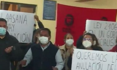Extrabajadores instalan piquetes de huelga para exigir reactivación de Aasana