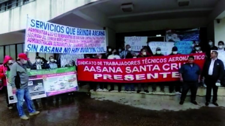 Aasana tenía más personal administrativo que técnico