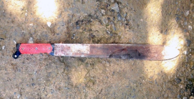 Sujeto intentó asesinar con un “machete” a su pareja de 17 años