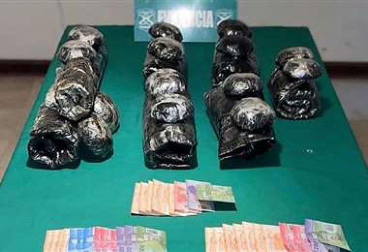 Siete bolivianas son detenidas en Chile con más de 20 kilos de cocaína