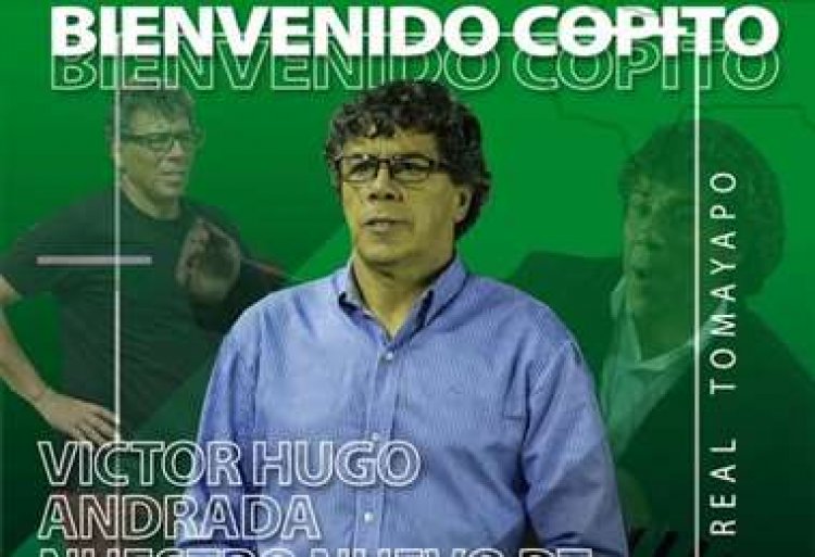 ‘Copito’ Andrada, nuevo DT de Real Tomayapo