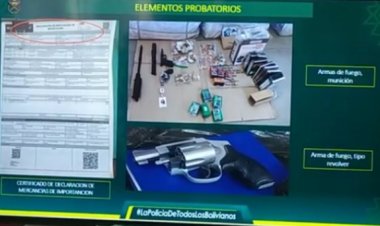 Policía secuestra cargamento de armas de fuego que provenían de EEUU