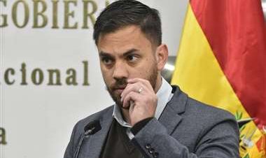 Ministro de Gobierno dice que el caso Dávila data de 2020, “cuando Evo no estaba en el país”