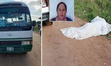 Mujer que murió al caer de un micro llevaba emocionada a su hijo al primer día de clases; deja 4 hijos en la orfandad