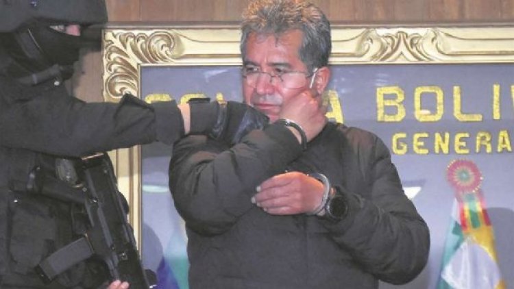 EEUU ofrece recompensa de $us 5 millones por información para juzgar a Dávila por narcotráfico