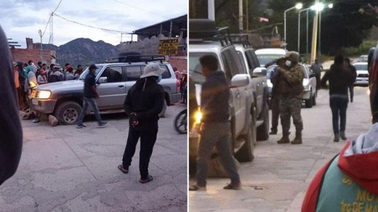 En Capinota retienen a militares y les hacen firmar un documento que dice que no los maltrataron