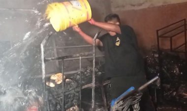 En Cochabamba, un depósito donde se encendió una mesa de ch'alla termina en llamas