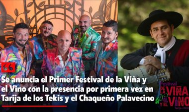 El Chaqueño Palavecino y los Tekis estarán en el festival de la Viña y Vino
