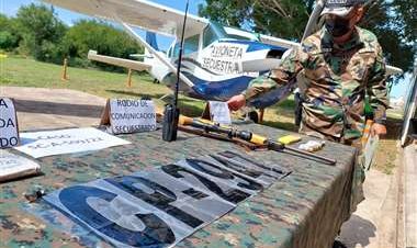 Incautan avionetas y vehículos y aprehenden a 11 personas ligadas al tráfico de drogas