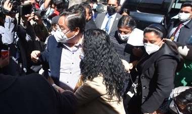 Arce y Choquehuanca se reúnen con el Pacto de Unidad; Evo prefirió quedarse en Cochabamba