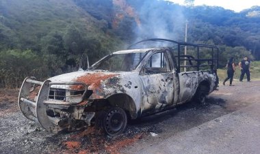 Entre Ríos: Se incendió una camioneta que transportaba insumos veterinarios