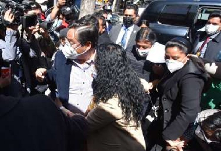 Arce y Choquehuanca se reúnen con el Pacto de Unidad; Evo prefirió quedarse en Cochabamba