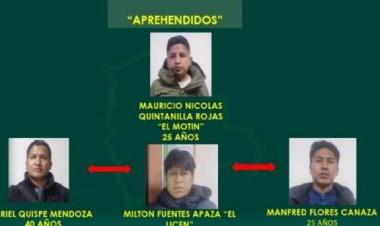 Aguilera revela que los cuatro sindicados se reunieron en la madrugada para recibir la granada de gas