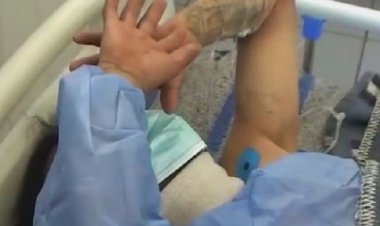 «Traté de correr, pero una madera me derrumbó»: el sobreviviente de la caída del talud agradece el milagro