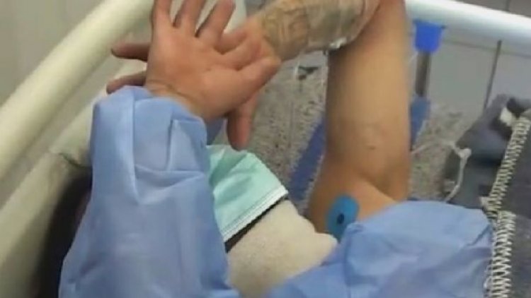 «Traté de correr, pero una madera me derrumbó»: el sobreviviente de la caída del talud agradece el milagro