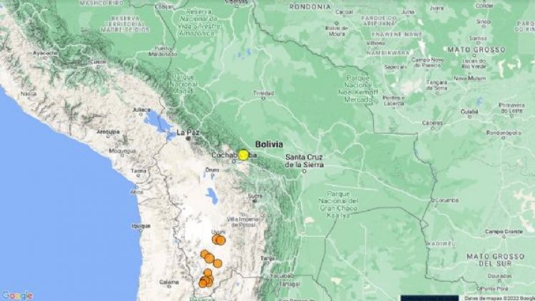 Sismo sacude Nor Lípez y el Chapare y se siente en Cochabamba