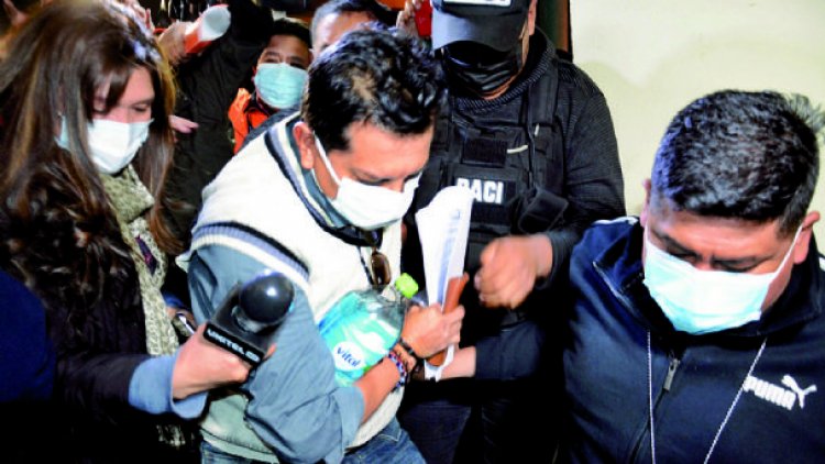 Juez determinó seis meses en San Pedro para Max Mendoza