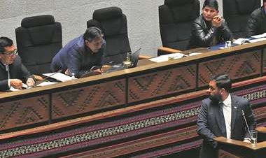 El MAS interpela al ministro Eduardo del Castillo, pero luego lo libera de la censura