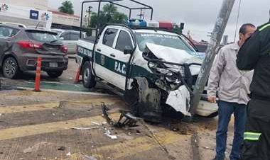 Santa Cruz: Policía que provocó accidente en la avenida Alemana estaba ebrio y no portaba licencia