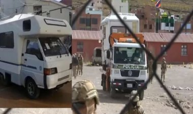 Diprove recupera casa rodante que fue robada en Chile y estaba en un recinto militar en Oruro