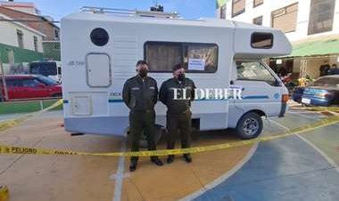 Diprove recupera casa rodante robada en Chile hace dos años: estaba en un recinto militar de Oruro