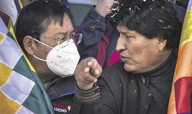 Evo dice que “no se siente” la gestión económica de Arce y denuncia corrupción