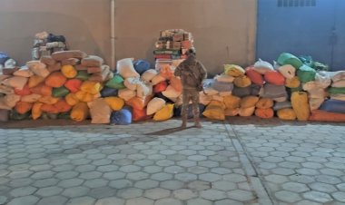 Decomisan productos de contrabando trasladados en buses del Paraguay y la Argentina