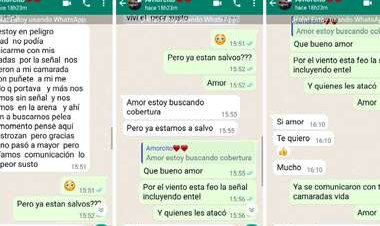 "Amor, estoy en peligro": el mensaje de chat que escribió uno de los policías antes de ser asesinado en el Urubó