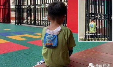 Hombre abandona a su hijo de 5 años en la escuela tras descubrir que no es su padre biológico