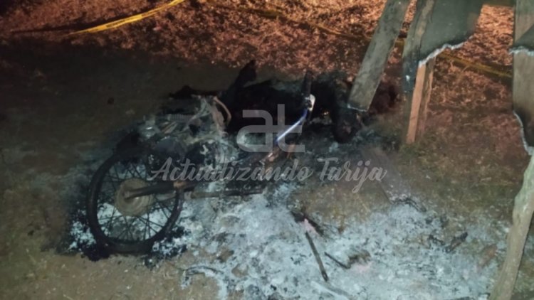 Un Motociclista terminó Calcinado luego de un accidente de tránsito en la Ruta 9