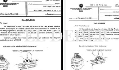 Repliegan a dos policías que participaron de la captura de Nallar, implicado en el triple asesinato en Porongo