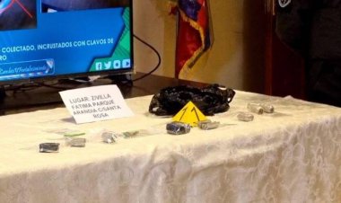 Hallan nueve explosivos y masa de dinamita en un parque de Villa Fátima