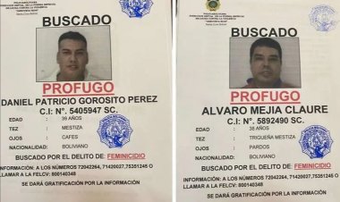 Cámaras de seguridad identifican a dos sujetos implicados en el asesinato de una mujer