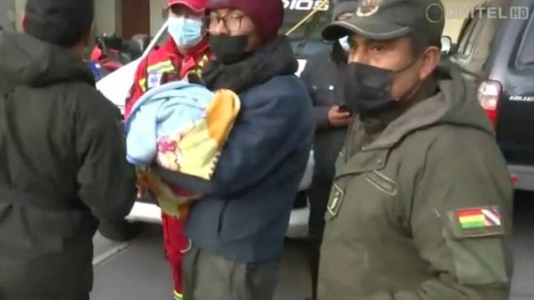 Encuentran al bebé Alex en un colegio de Miraflores