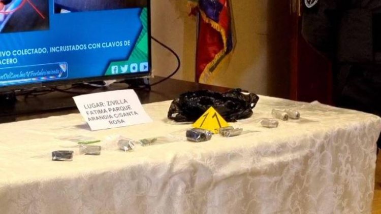 Hallan nueve explosivos y masa de dinamita en un parque de Villa Fátima
