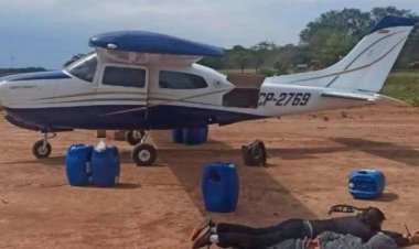 Fiscalía abre investigación por avioneta incautada que fue retenida con droga en Paraguay