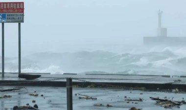Tifón Nanmadol paraliza tráfico aéreo y terrestre en Japón