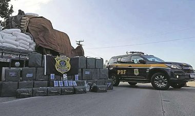 Incautan en Brasil 1,2 toneladas de cocaína y la Policía Federal asegura que es de Bolivia