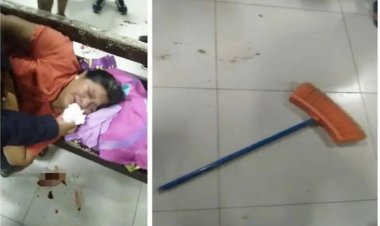 Excasero de una iglesia agarra a palos a la pastora