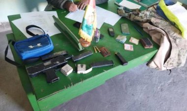 Contrabando: encuentran a tres personas en posesión de una ametralladora, cargadores y munición